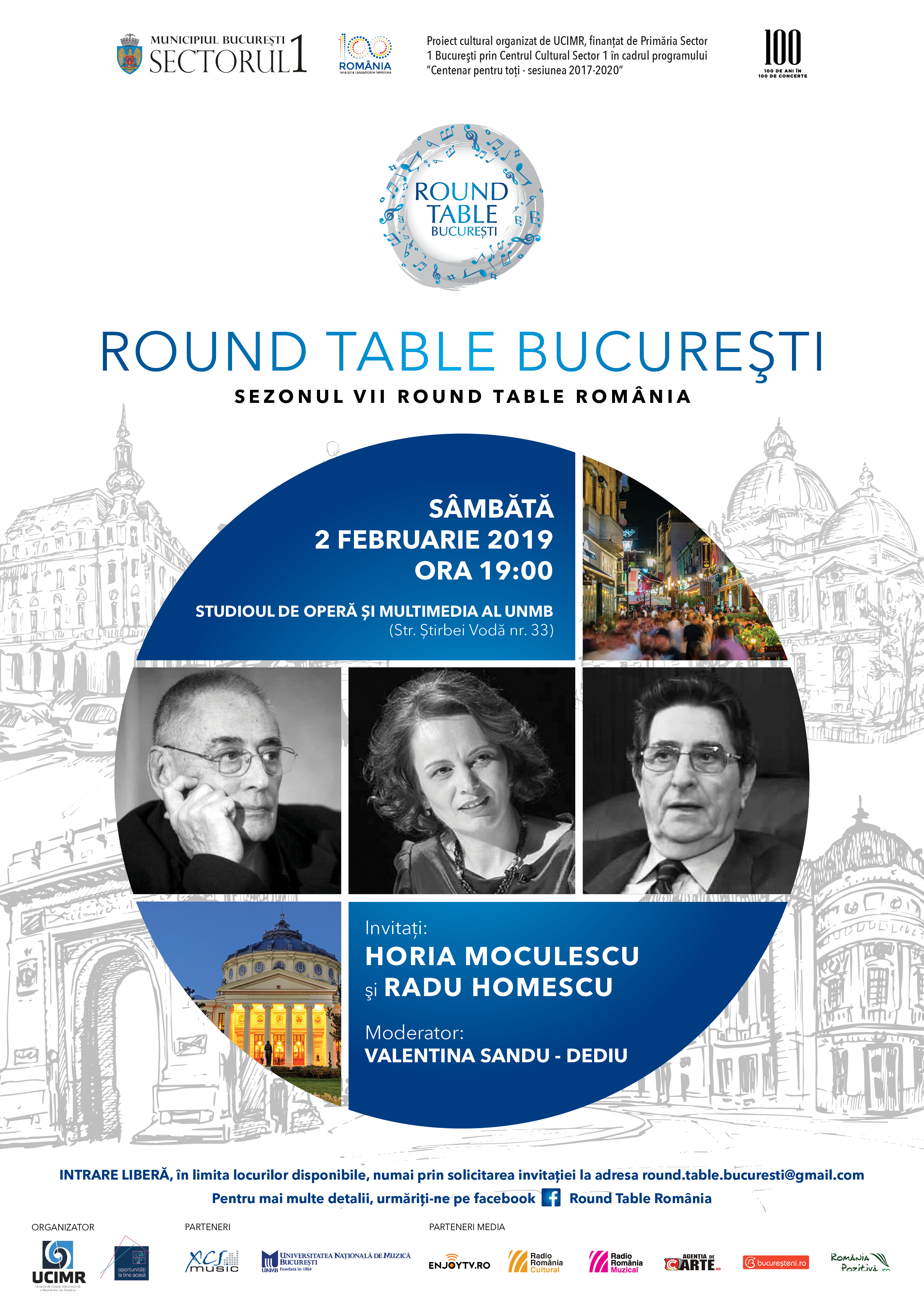 Round Table Horia Moculecu si Radu Homescu