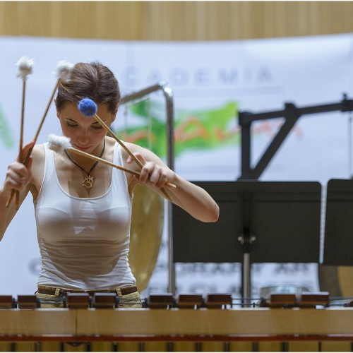 Irina Radulescu,

Violin vs. Percussion, ICon Arts 2015