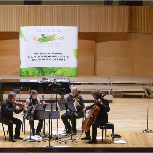 ICon Arts 2015, Concertul compozitorilor in rezidenta, Cvartetul Contempo