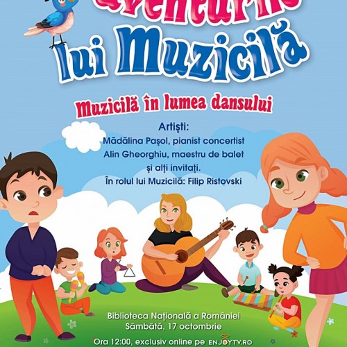 3 poster Aventurile lui Muzicila in lumea dansului